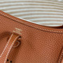 Hermes Evelyne III 17 Tan Togo Leather Bag Gold H5624 - Default Title - View 5