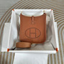 Hermes Evelyne III 17 Tan Togo Leather Bag Gold H5624 - Default Title - View 1
