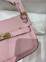 Hermes Jypsiere mini bag Pink Swift Leather Gold H25612 - Default Title - View 5