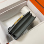 Hermes Constance Bag Dark Gray Epsom Leather Gold H2518 - Default Title - View 5