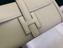Hermes Jige 29cm Wallet Clutch In Epsom Leather Beige - Default Title - View 4