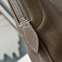 Hermes Bolide Messenger bag in Togo calfskin Light Gray - Default Title - View 7