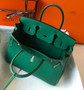 Hermès Birkin 30cm Green Togo Gold Hardware - Default Title - View 9