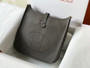 Hermès Evelyne III 29 Taurillon Clemence Bag Half Hand Dark Gray Gold - Default Title - View 5