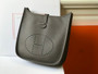 Hermès Evelyne III 29 Taurillon Clemence Bag Half Hand Dark Gray Gold - Default Title - View 4