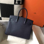Hermès Birkin 30cm navy blueTogo gold Hardware - Default Title - View 2