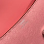 Hermes Constance Box Epsom Leather Pink Silver H082683 - Default Title - View 5
