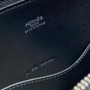 Hermes Bolide 1923 Mini Bag in Black Evercolor Calfskin Silver Hardware - Default Title - View 7