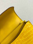 Hermes Constance Crocodile Leather Yellow Gold H282264 - 19cm - View 4
