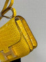 Hermes Constance Crocodile Leather Yellow Gold H282264 - 19cm - View 6