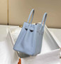 Hermès Birkin 30cm light blue Togo Gold Hardware - Default Title - View 4