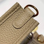 Hermes Mini Evelyne 16 Bag in Taurillon Clemence Leather H069446 - Default Title - View 7