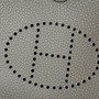 Hermes Evelyne III 17 Dark Gray Togo Leather Bag Gold H5606 - Default Title - View 2