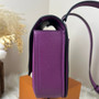 Hermès Della Cavalleria Mini Bag Purple Epsom Calfskin Silver Hardware - Default Title - View 6