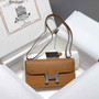 Hermes Constance Box Epsom Leather Brown Gold H082709 - Default Title - View 1