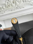 Hermes Lindy Mini Bag Black Togo Leather Gold H68644 - Default Title - View 5