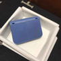 Hermes Mini Halzan 22 Bag Blue Swift Leather H082131 - Default Title - View 3