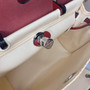 Hermès Herbag Zip 31 hobnailed bag h085131 red beige - Default Title - View 7