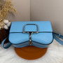 Hermès Della Cavalleria Elan Bag in Blue Epsom Calfskin Silver Hardware - Default Title - View 8