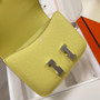 Hermes Constance Bag Light Yellow Epsom Leather Silver H2515 - Default Title - View 5