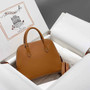 Hermes Bolide 1923 Bag 25 in Brown Epsom Calfskin Silver Hardware - Default Title - View 2
