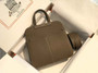 Hermes Mini Halzan 22 Bag Togo Gray Leather H082145 - Default Title - View 3