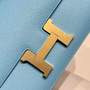 Hermes Constance Box Epsom Leather Blue Gold H082692 - Default Title - View 6