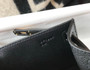 Hermes Kelly Mini II Bag 22 Black Crocodile Leather Gold half Handmade - Default Title - View 8