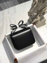 Hermes Constance Box 19cm Black Silver H082310 - Default Title - View 3