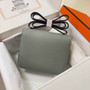 Hermes Constance Bag Gray Epsom Leather Silver H2507 - Default Title - View 2