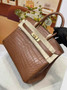 Hermès Birkin Bag 30cm camel Crocodile Leather Gold Hardware H8881 - Default Title - View 2