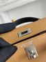 Hermes Kelly Bag 19 Tan Epsom Leather Silver H82307 - Default Title - View 7