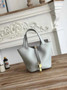 Hermès Picotin Lock 18 pocket bag Togo Leather Light Blue H9352005 - silver - View 3
