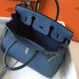 Hermès Birkin 30cm Navy Blue Togo Gold Hardware - Default Title - View 3