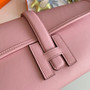Hermes Wallet Clutch Swift Leather 29cm In Light Pink - Default Title - View 6