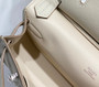 Hermes Jypsiere mini bag White Swift Leather Silver H25607 - Default Title - View 6