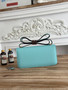 Hermès Constance bag in Blue Epsom leather H382650 - Gold - View 5