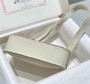 Hermes Jypsiere mini bag White Swift Leather Gold H25604 - Default Title - View 3