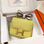 Hermes Constance Bag 19 Light Yellow Epsom Leather Gold H0839320 - Default Title - View 1