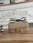 Hermès Constance bag in Light Gray Epsom leather H382693 - Gold - View 3