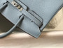 Hermès Birkin 30cm Blue Togo Silver Hardware - Default Title - View 7
