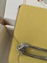 Hermès Mini Roulis Bag Light Yellow Evercolor Silver Hardware H50330 - Default Title - View 6