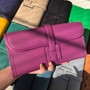 Hermes Jige 29 Wallet Clutch In Epsom Leather Purple - Default Title - View 1