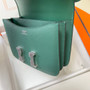 Hermes Constance Bag 19 Dark Green Epsom Leather Silver H083929 - Default Title - View 7