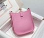 Hermes Mini Evelyne 16 Bag in Taurillon Clemence Leather H069429 - Default Title - View 3