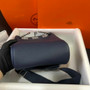 Hermès Kelly A Dos Hac Navy Blue Togo Leather With Silver Hardware 20306 - Default Title - View 9
