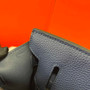 Hermès Kelly A Dos Hac Navy Blue Togo Leather With Silver Hardware 20306 - Default Title - View 8