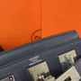 Hermès Kelly A Dos Hac Navy Blue Togo Leather With Silver Hardware 20306 - Default Title - View 5