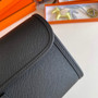 Hermes Jige Elan 29 Wallet Clutch In Epsom Leather Black - Default Title - View 5