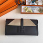 Hermes Jige Elan 29 Wallet Clutch In Epsom Leather Black - Default Title - View 3